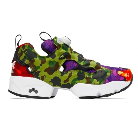 Bape x reebok instapump fury og hotsell